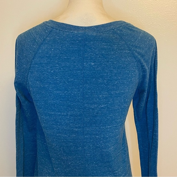 Nike Blue Just Do It Long Sleeve Sweatshirt Women’s XS - Picture 5 of 8